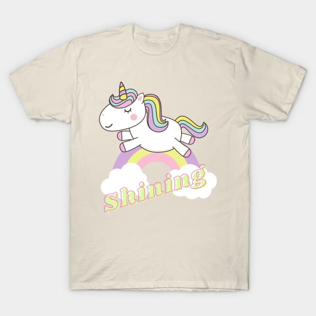 shining T-Shirt by j and r